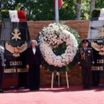 Gobernadora Graciela Domínguez, junto a autoridades militares encabezan ceremonia del 179 aniversario de la Gesta Heroica de los Niños Héroes de Chapultepec