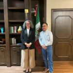En un cordial encuentro, el Rector Jesús Madueña y la Gobernadora Graciela Domínguez, estrechan diálogo y fortalecen sinergia para atender temas universitarios.