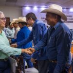 Establecen acuerdos en sanidad, trazabilidad y créditos para sector ganadero, en reunión con Gobernadora Graciela Domínguez y titular de SADER, Columba López