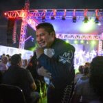 Con Mariachi, danza folclórica, danza aérea y Banda de Música Militar culminan las Fiestas Patrias Ahome 2026 en la Plazuela 27 de Septiembre
