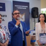 La Facultad de Contaduría y Administración de la UAS recibe donativo de 15 equipos de cómputo por parte de Grupo Código como resultado del SICAN 2026.