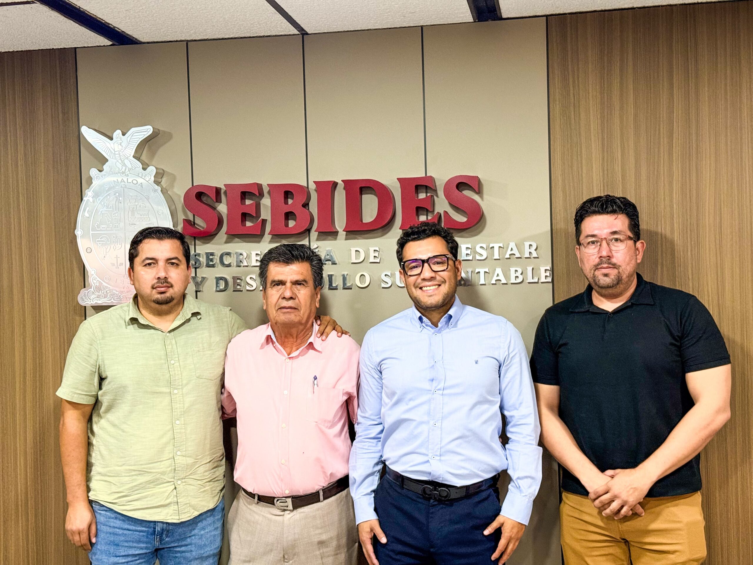 SEBIDES avanza en proyecto de 128 Viviendas del Bienestar en Mocorito; buscan ampliar la cobertura habitacional.